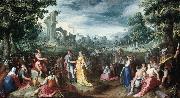 MANDER, Karel van The Continence of Scipio sg oil on canvas